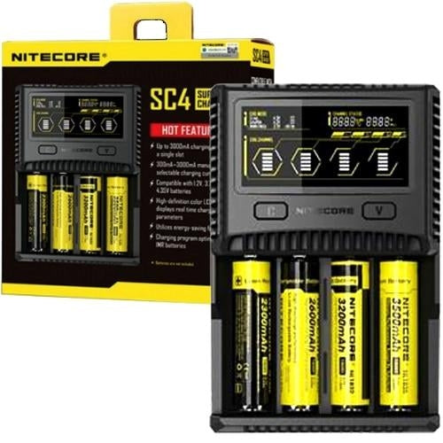 Nitecore SC4 Superb Battery Charger