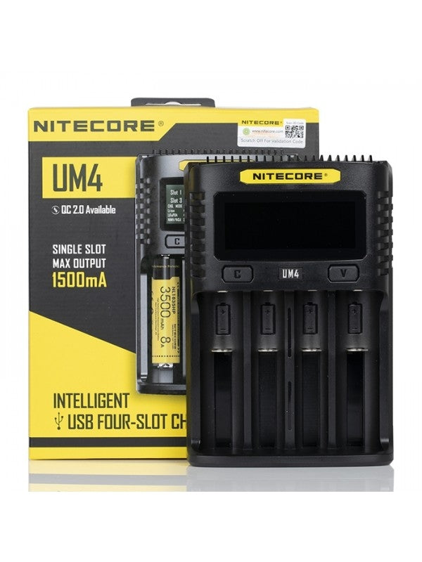 Nitecore UM4 Battery Charger